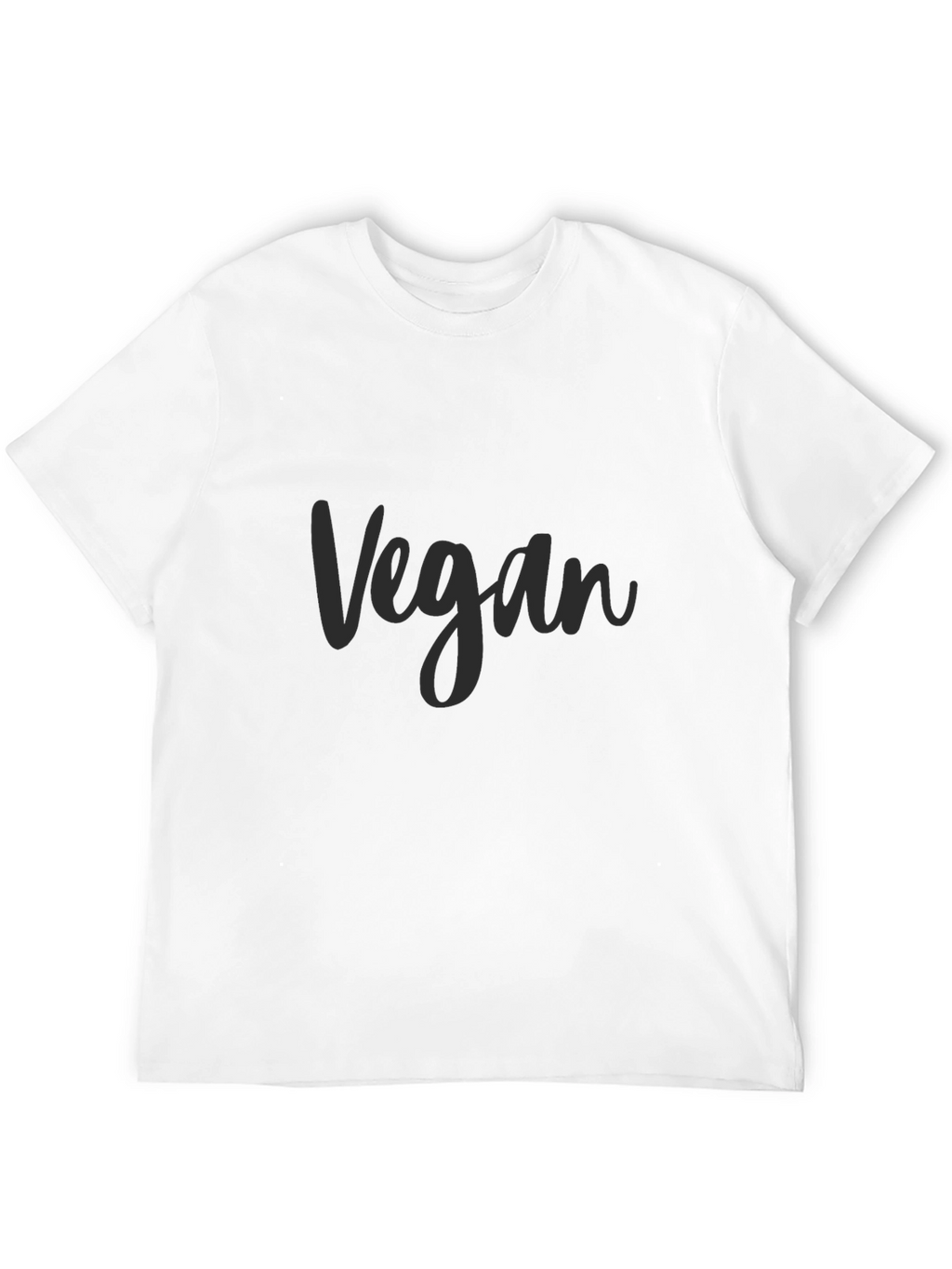 Vegan Statement T-Shirt - Modern Comfortable Fit