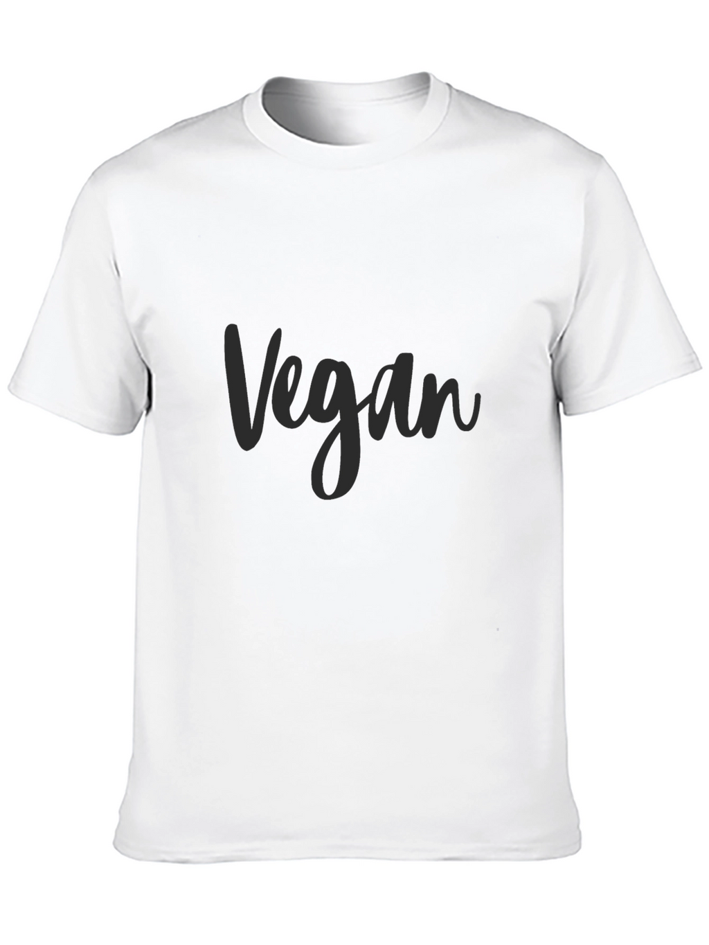 Vegan Statement T-Shirt - Modern Comfortable Fit