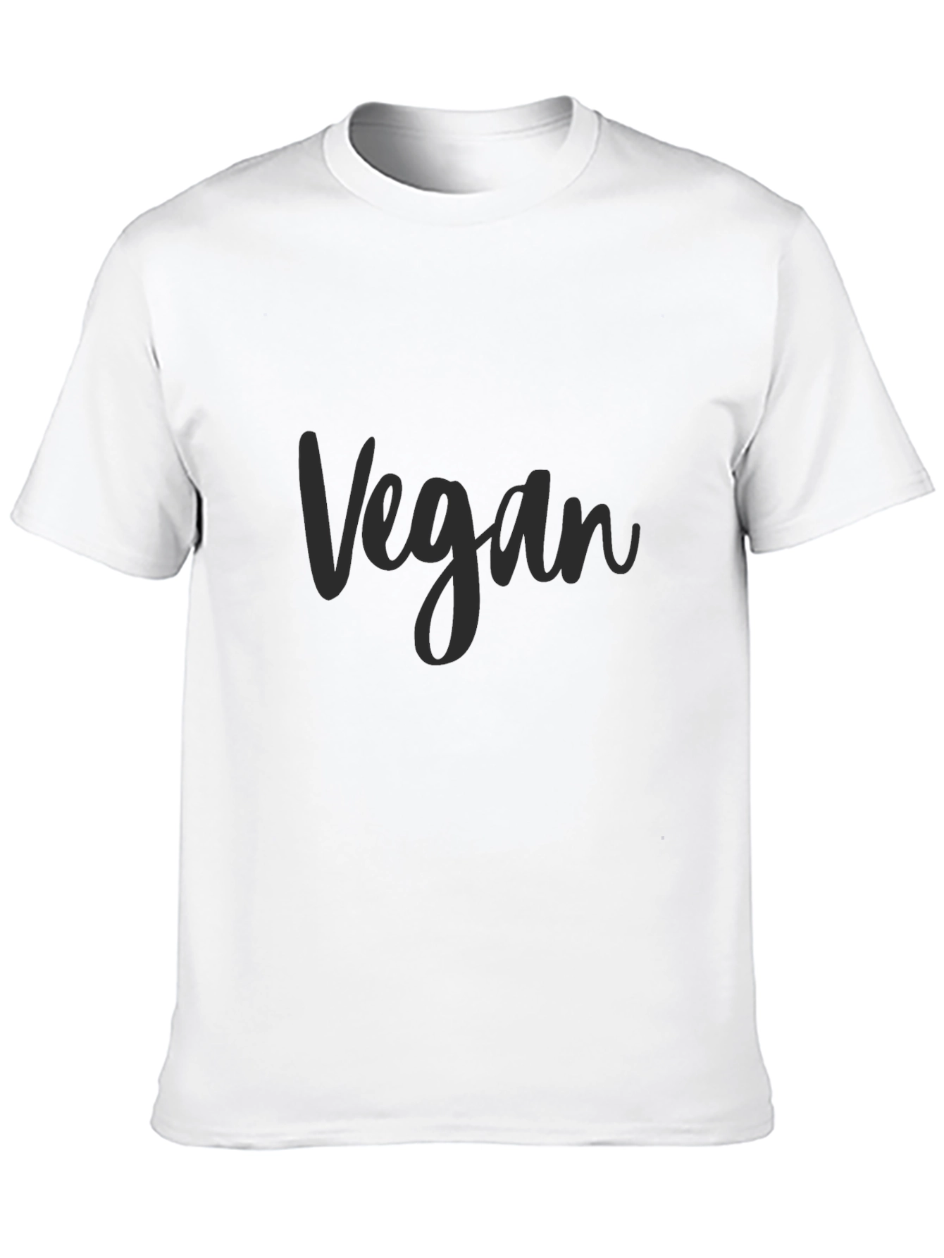 Vegan Statement T-Shirt - Modern Comfortable Fit