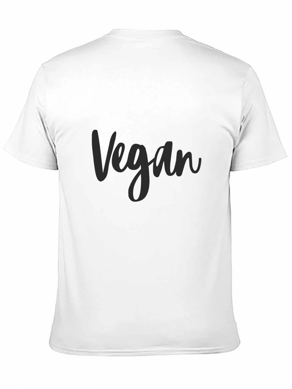 Vegan Statement T-Shirt - Modern Comfortable Fit