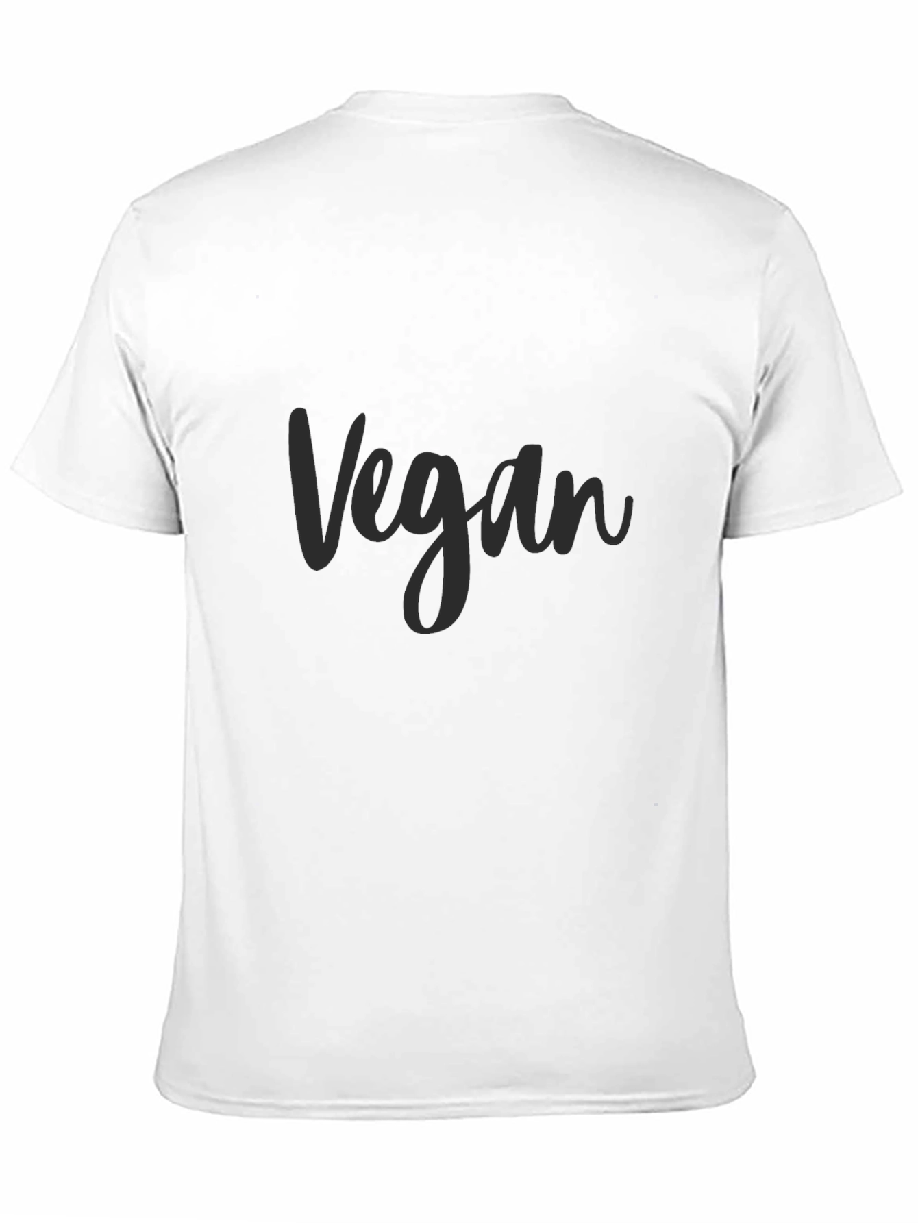 Vegan Statement T-Shirt - Modern Comfortable Fit