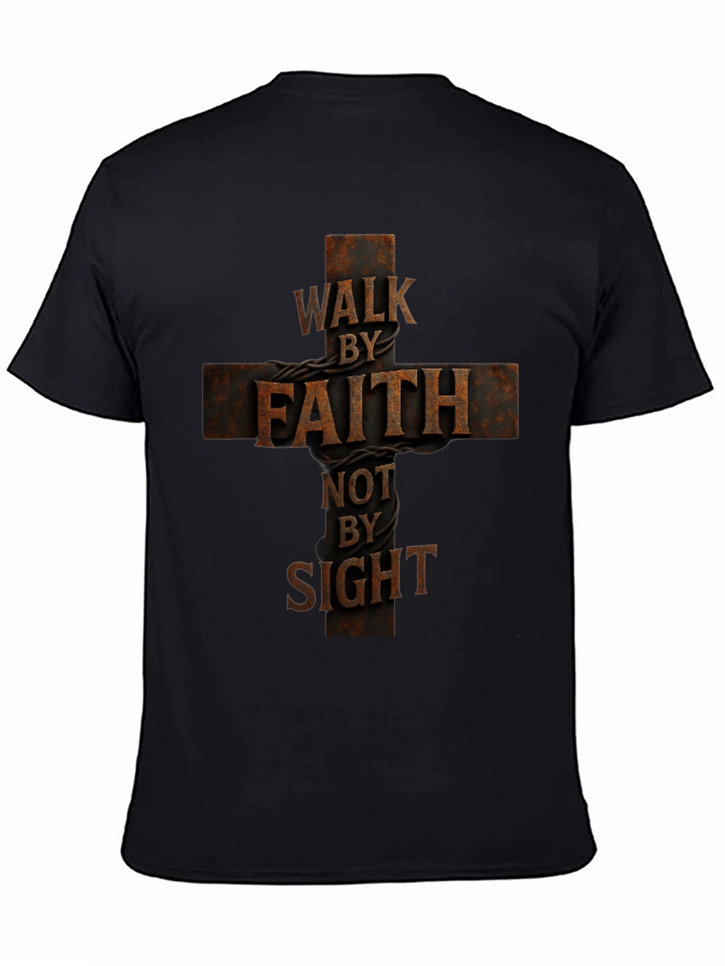 Walk by Faith T-Shirt - Christian Apparel