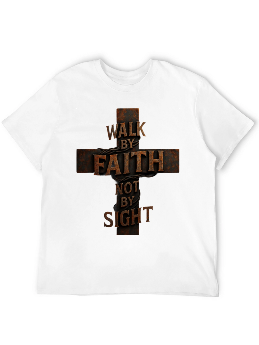 Walk by Faith T-Shirt - Christian Apparel