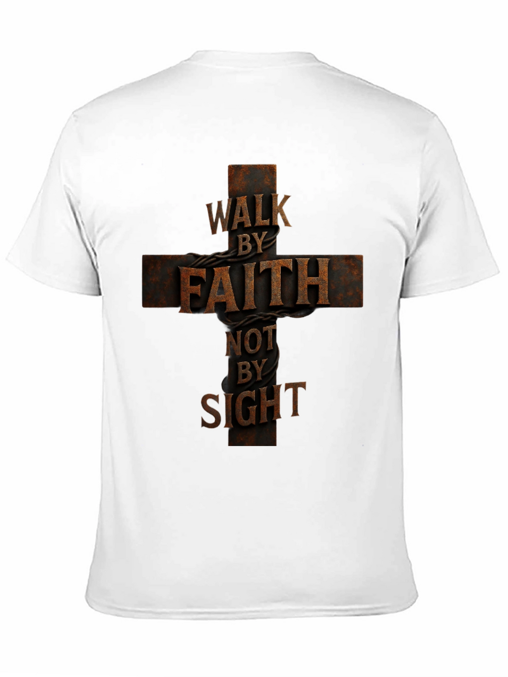 Walk by Faith T-Shirt - Christian Apparel