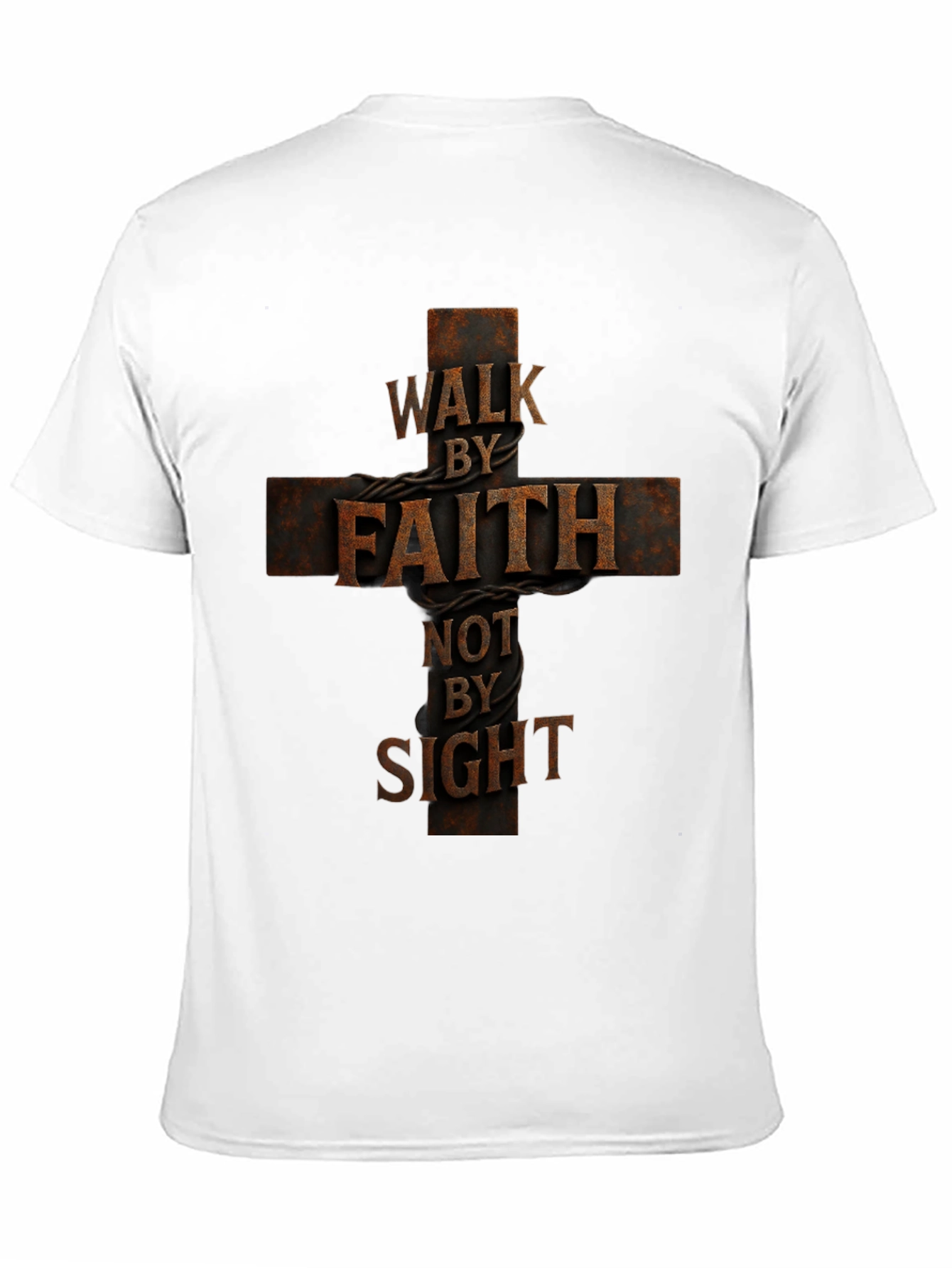 Walk by Faith T-Shirt - Christian Apparel