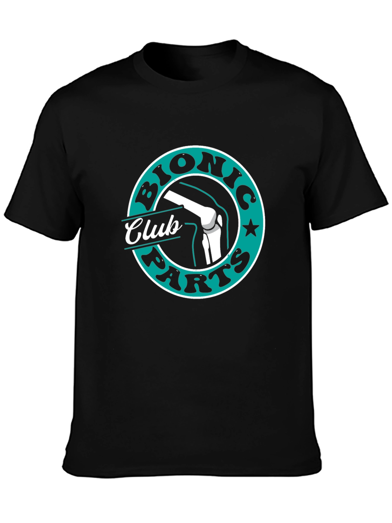 Bionic Parts Club T-Shirt - Medical Humor Tee