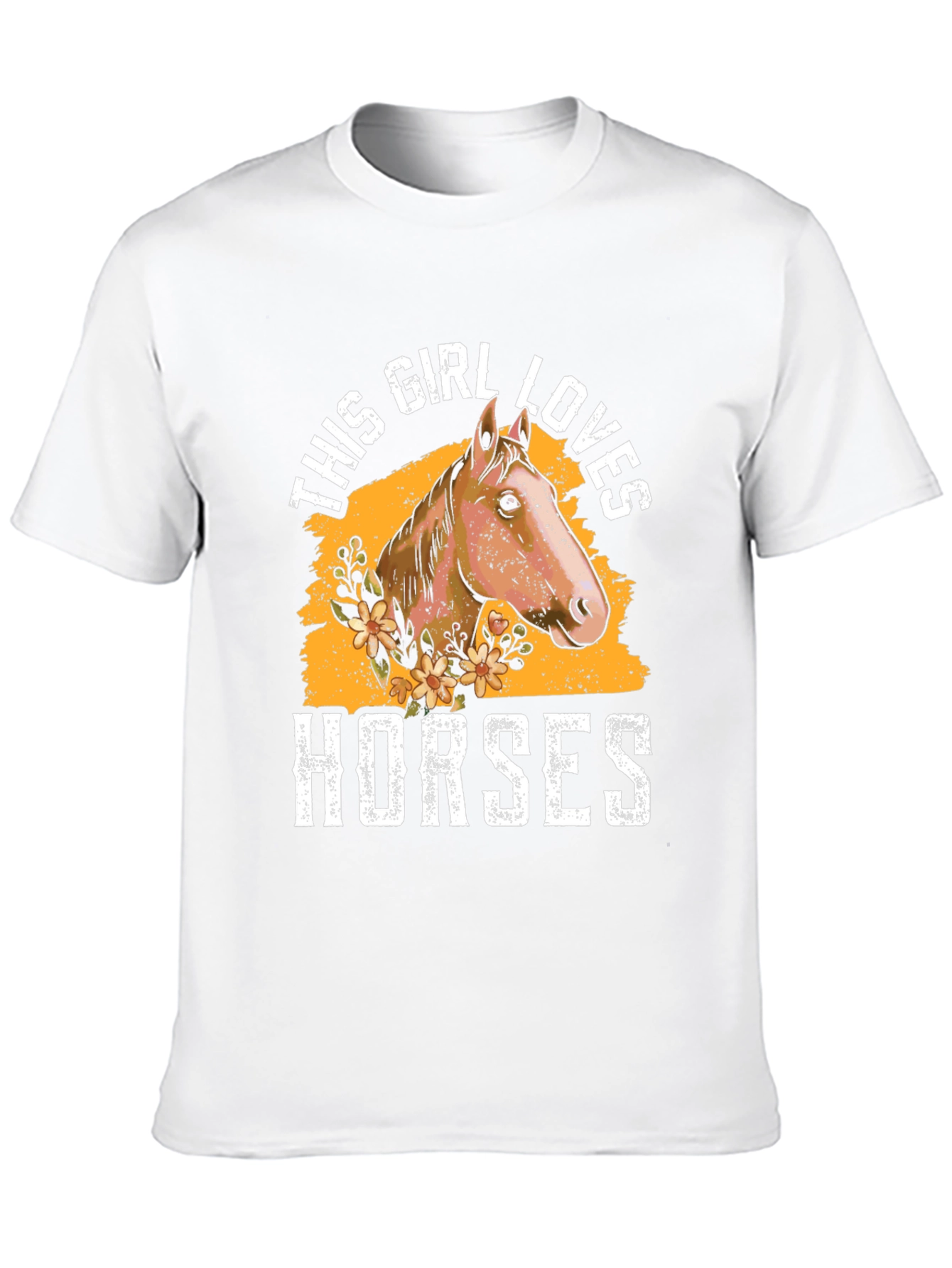 This Girl Loves Horses Graphic Tee