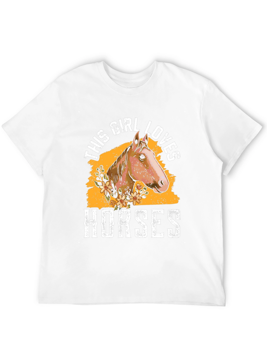This Girl Loves Horses Graphic Tee