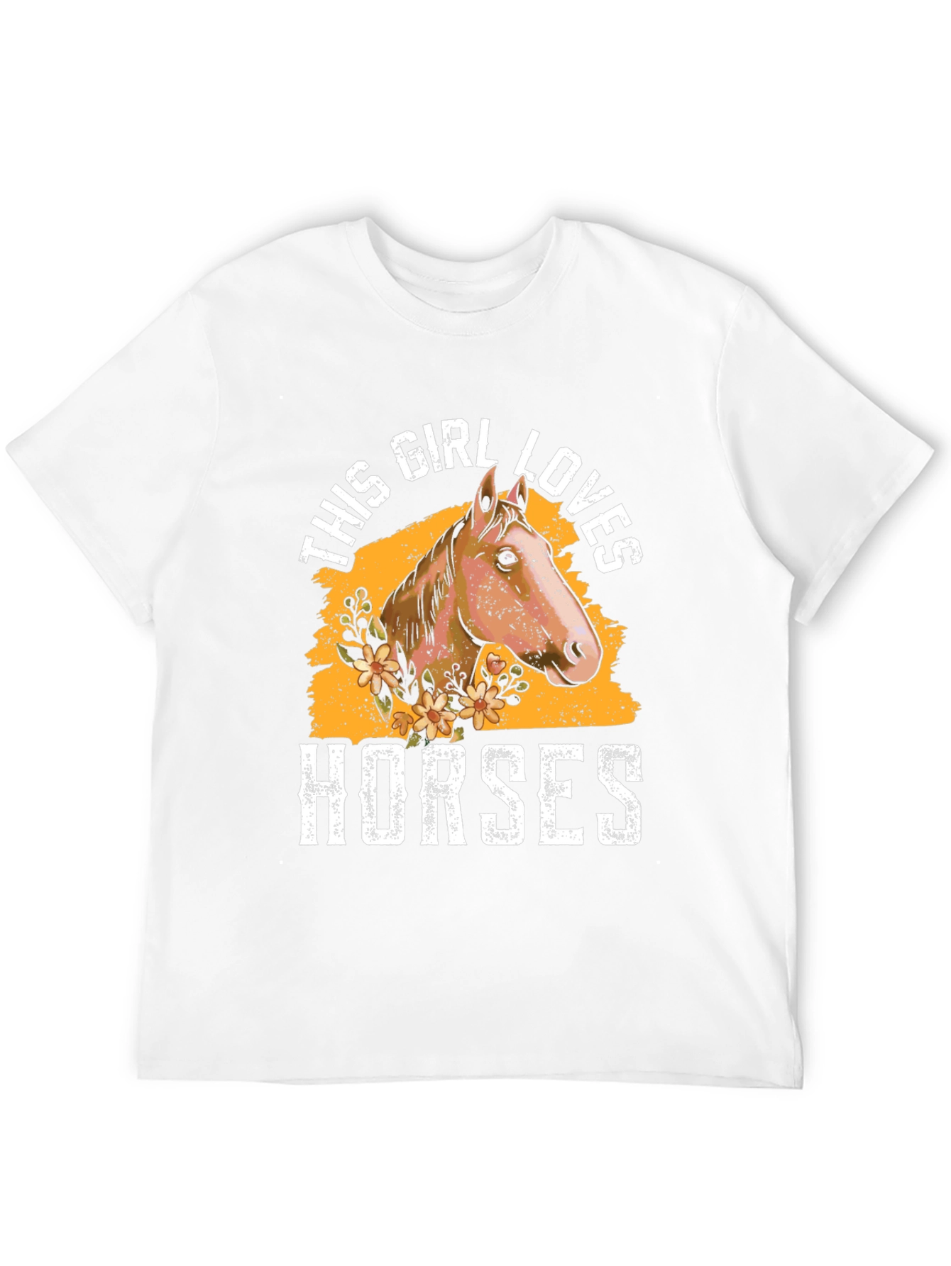 This Girl Loves Horses Graphic Tee