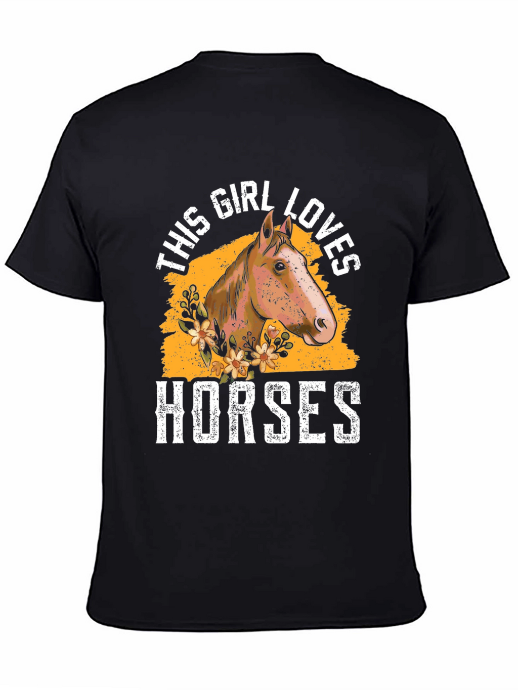 This Girl Loves Horses Graphic Tee