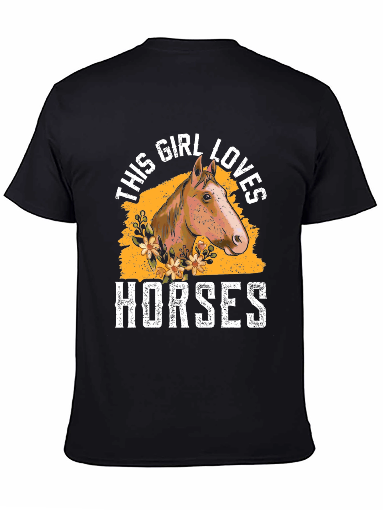 This Girl Loves Horses Graphic Tee