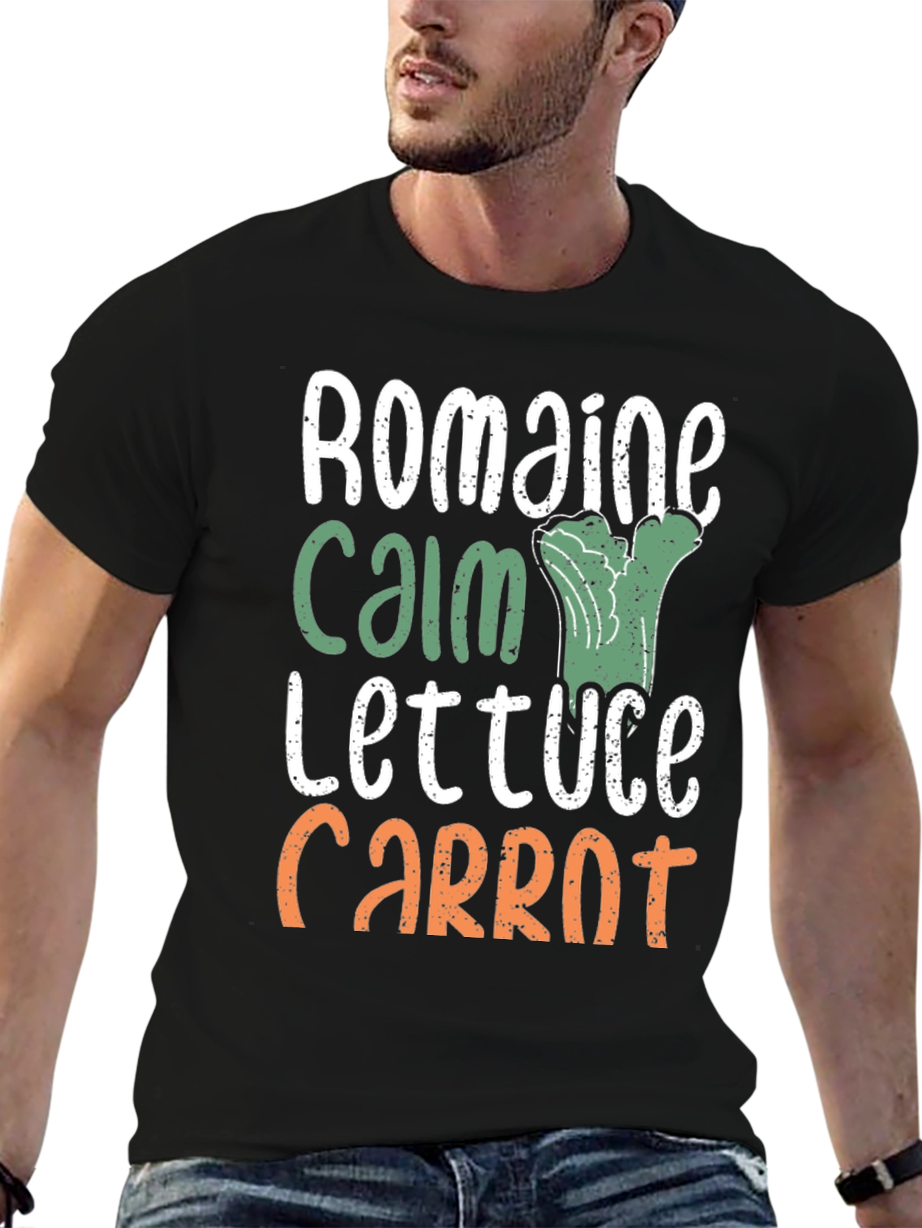 Romaine Calm Funny Vegetable T-Shirt