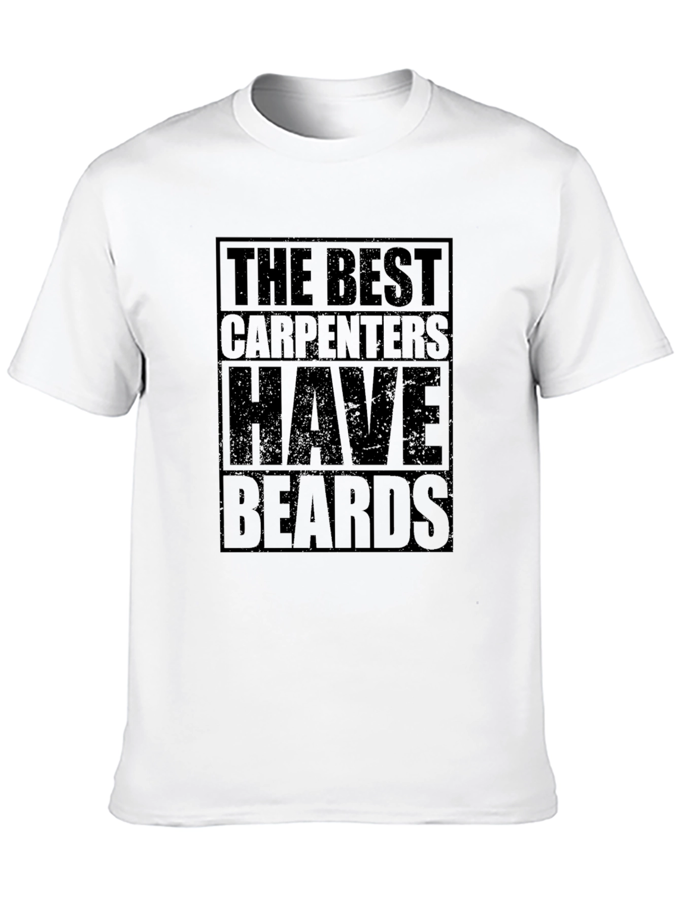 Best Carpenters Have Beards Graphic Tee - Black