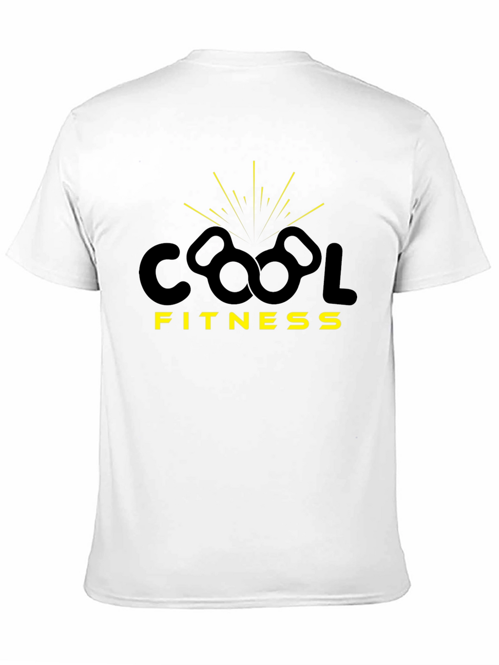 Cool Fitness Graphic Tee - Black