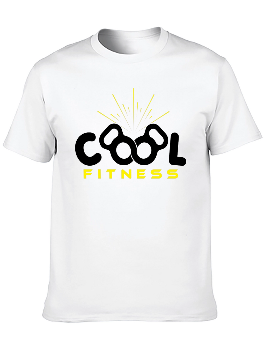 Cool Fitness Graphic Tee - Black