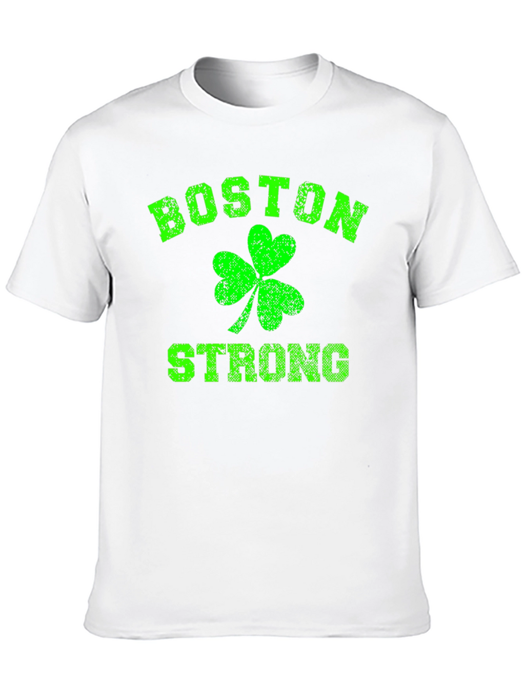 Boston Strong T-Shirt Shamrock Graphic Tee