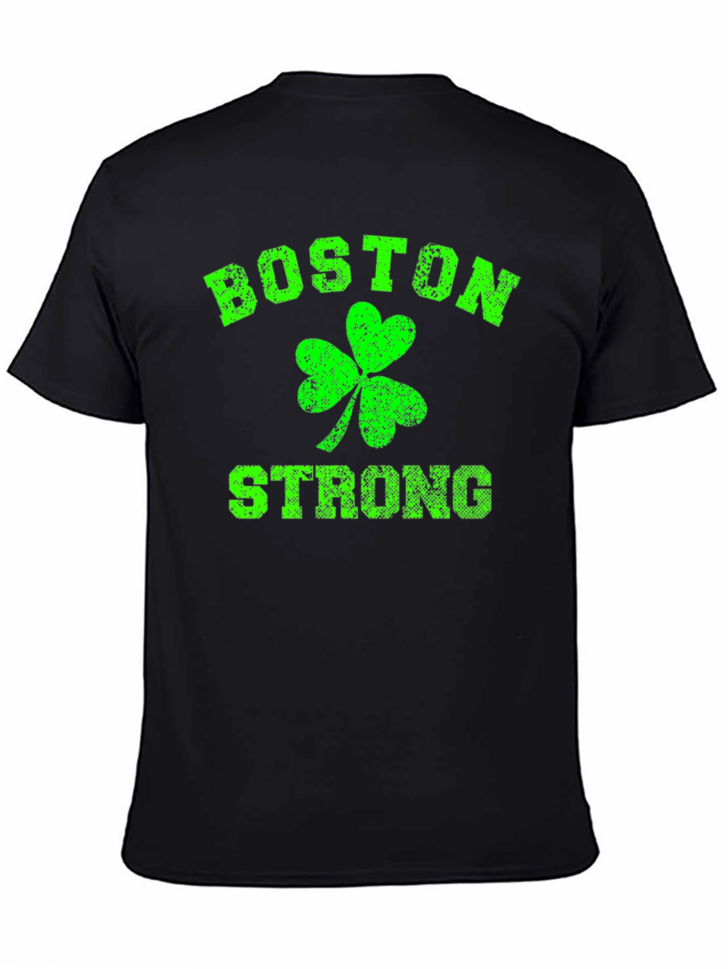 Boston Strong T-Shirt Shamrock Graphic Tee
