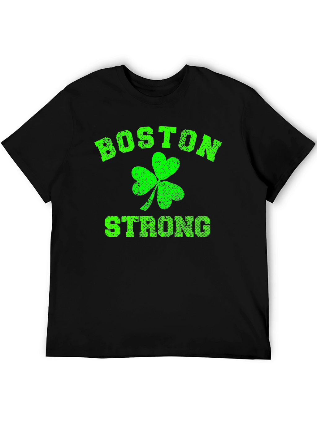 Boston Strong T-Shirt Shamrock Graphic Tee