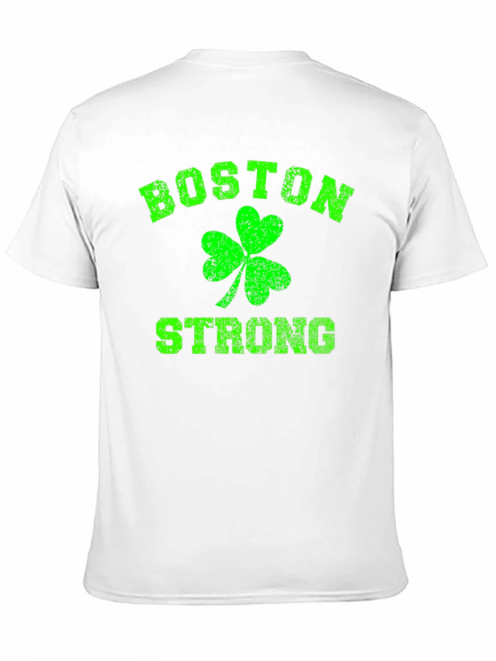 Boston Strong T-Shirt Shamrock Graphic Tee