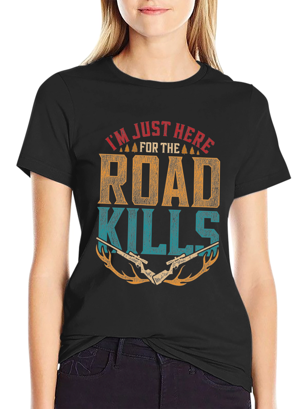 Road Kills Graphic T-Shirt Hunting Tee