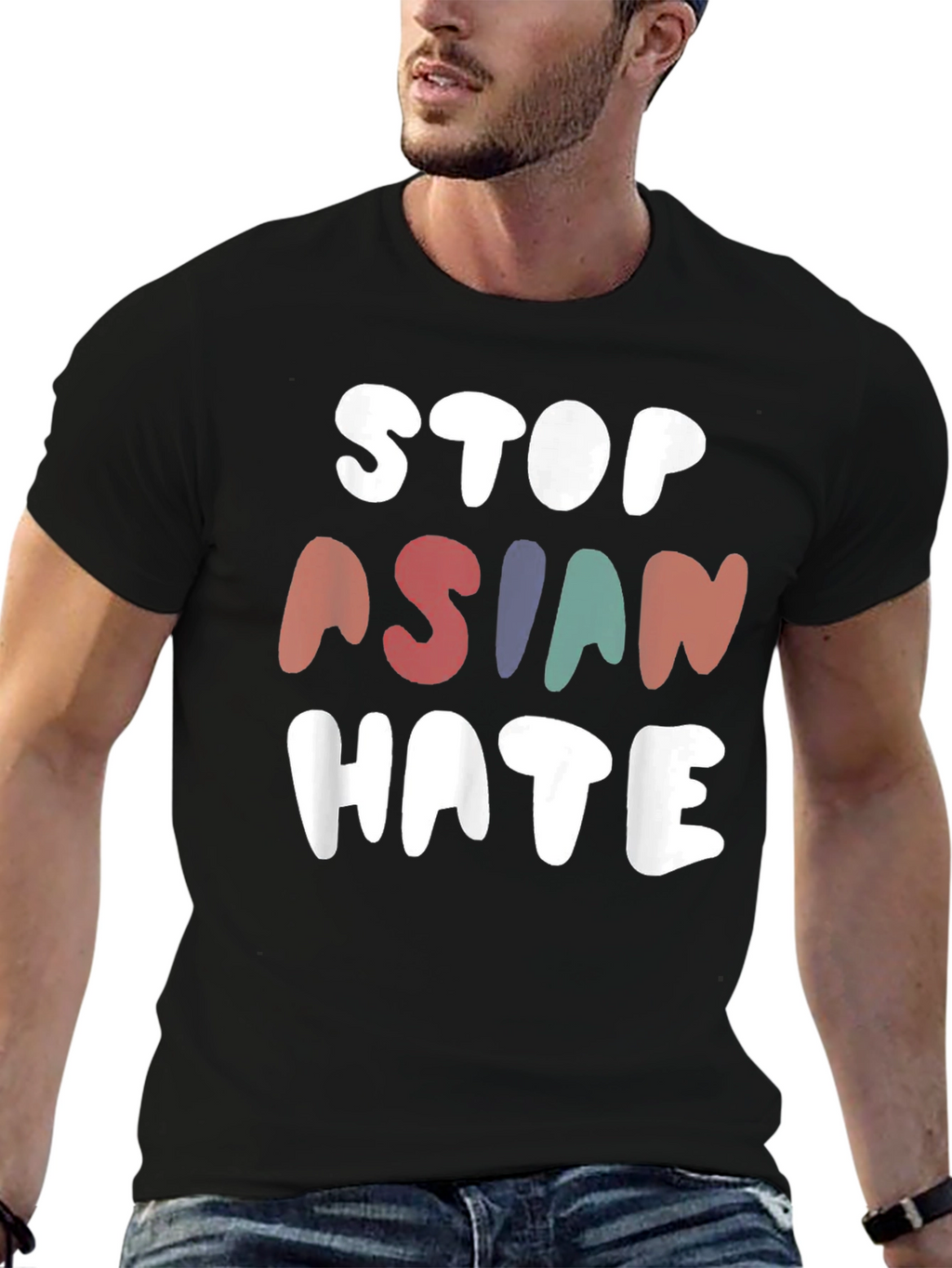 Stop Asian Hate Graphic Tee