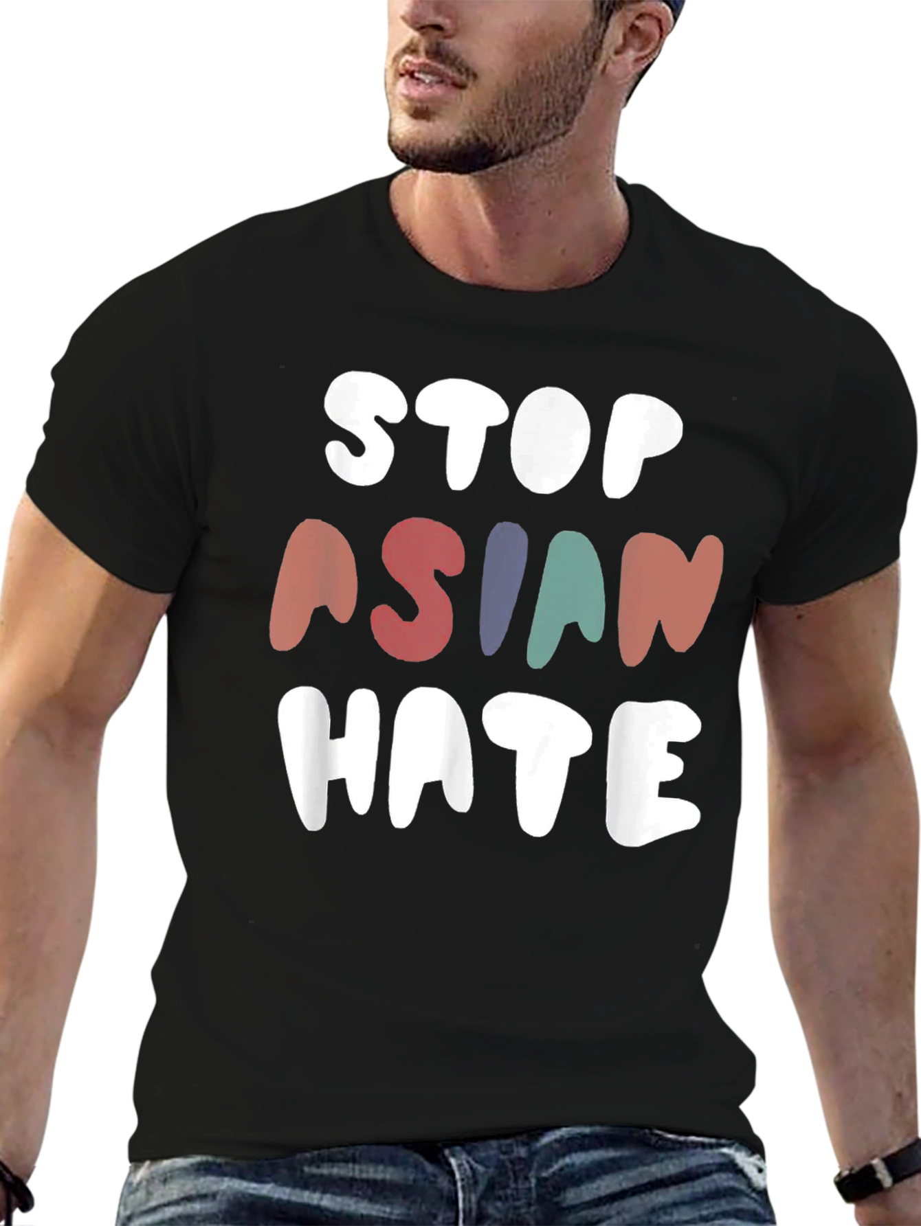 Stop Asian Hate Graphic Tee