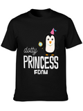 Dotty Princess Penguin Graphic T-Shirt