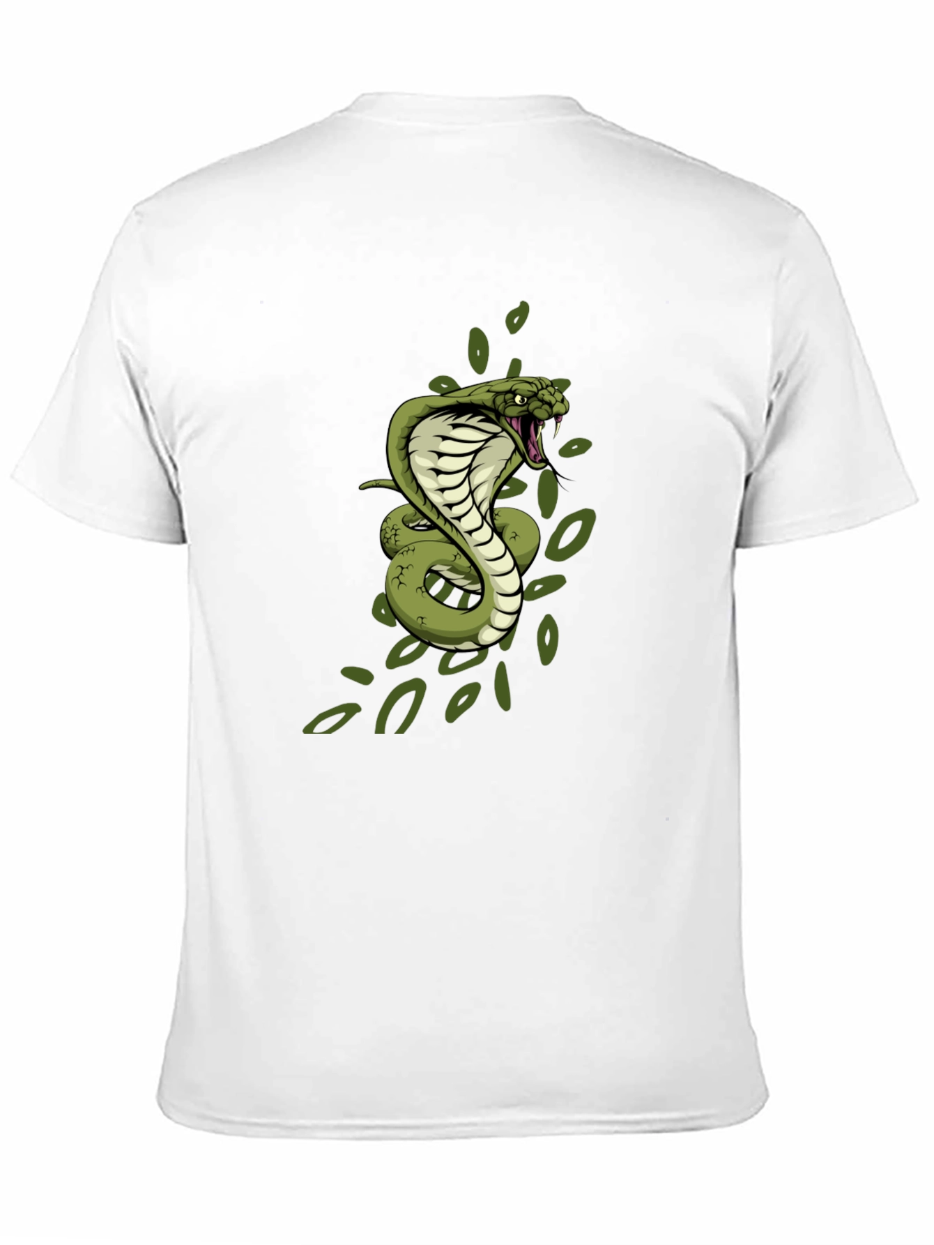 Cobra Graphic Print Black T-Shirt