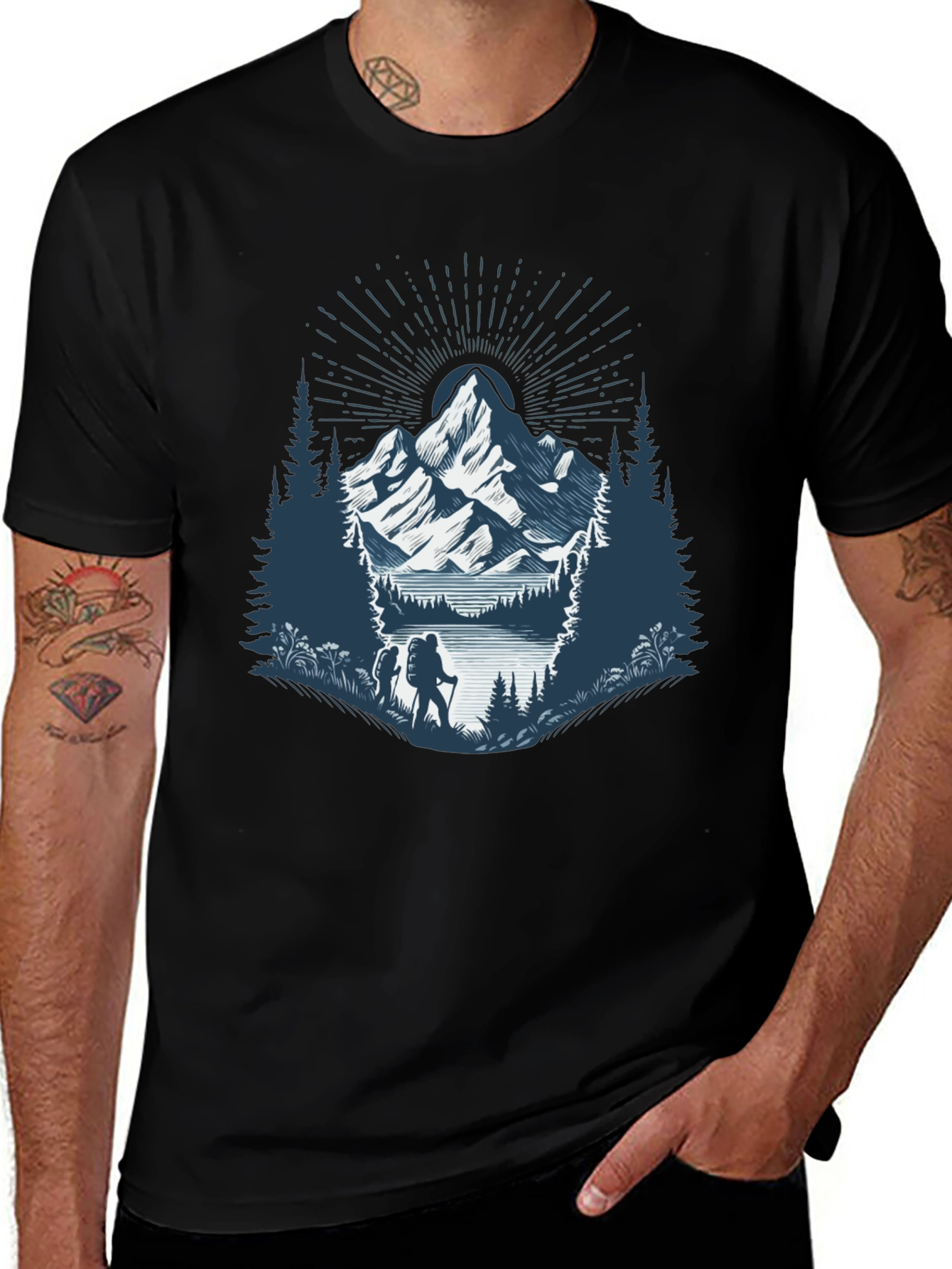 Mountain Adventure Graphic Tee