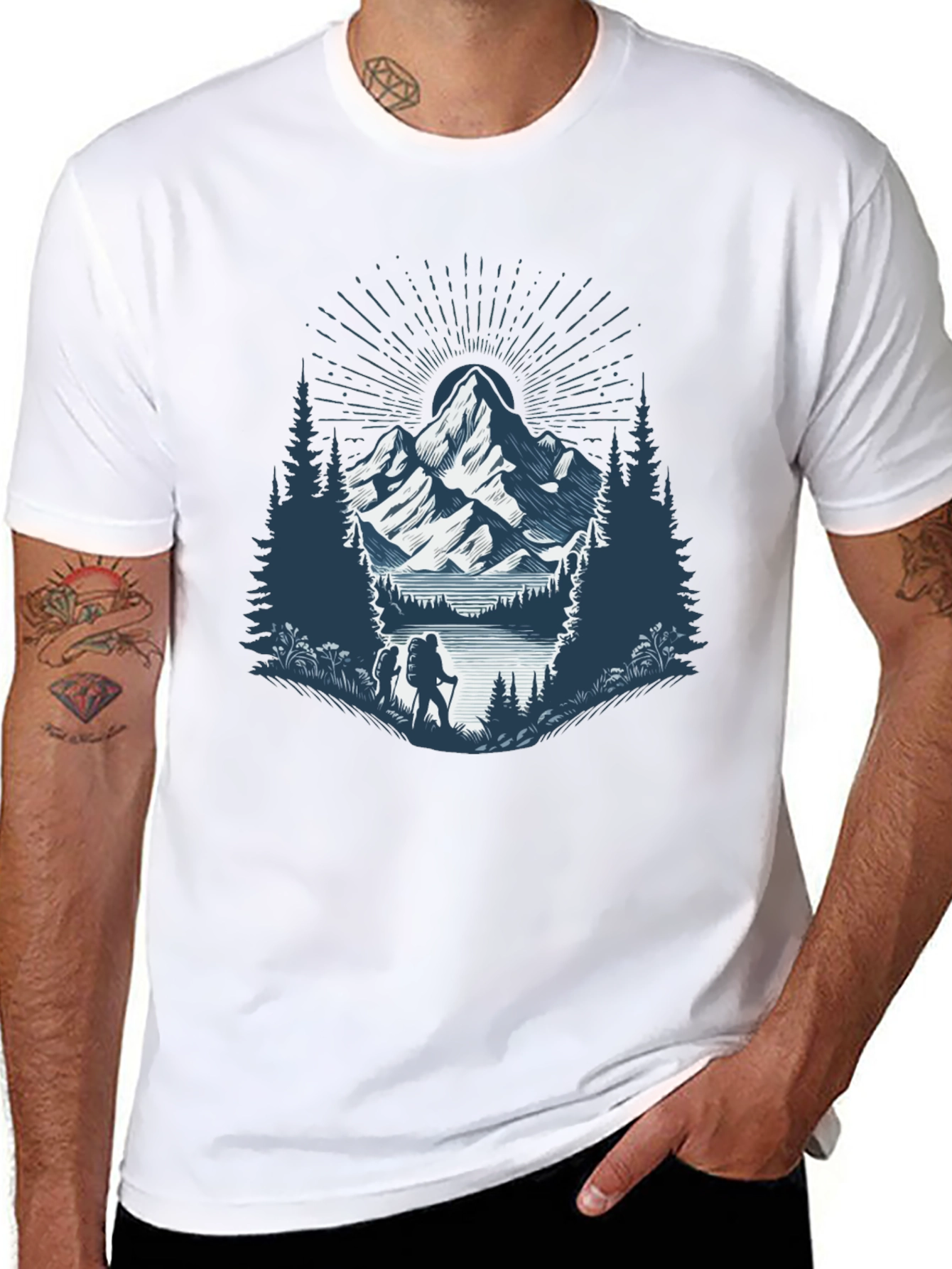 Mountain Adventure Graphic Tee
