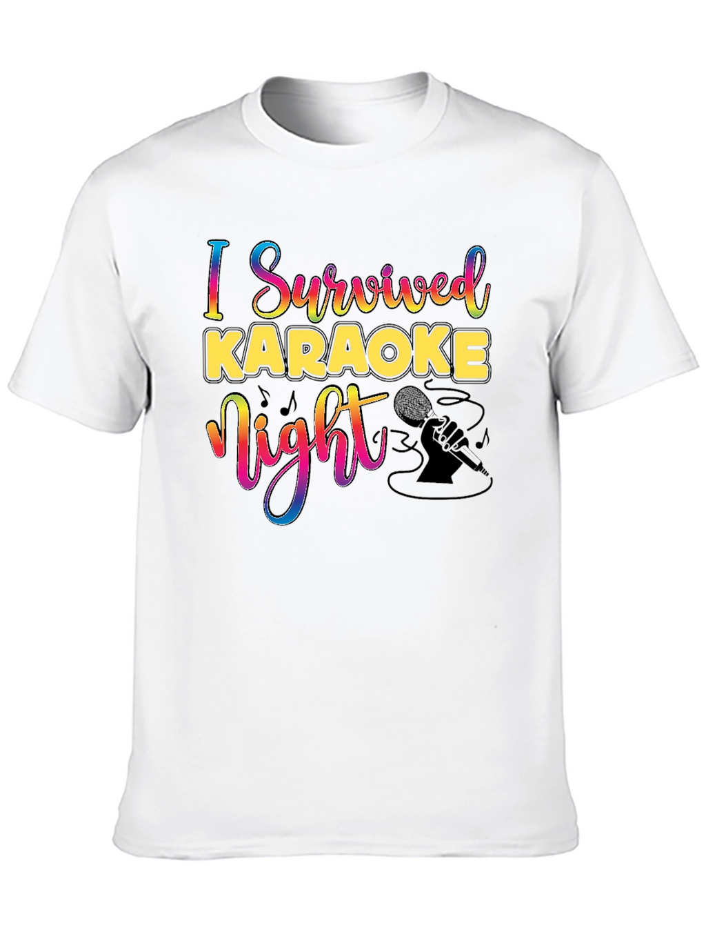 I Survived Karaoke Night Graphic Tee