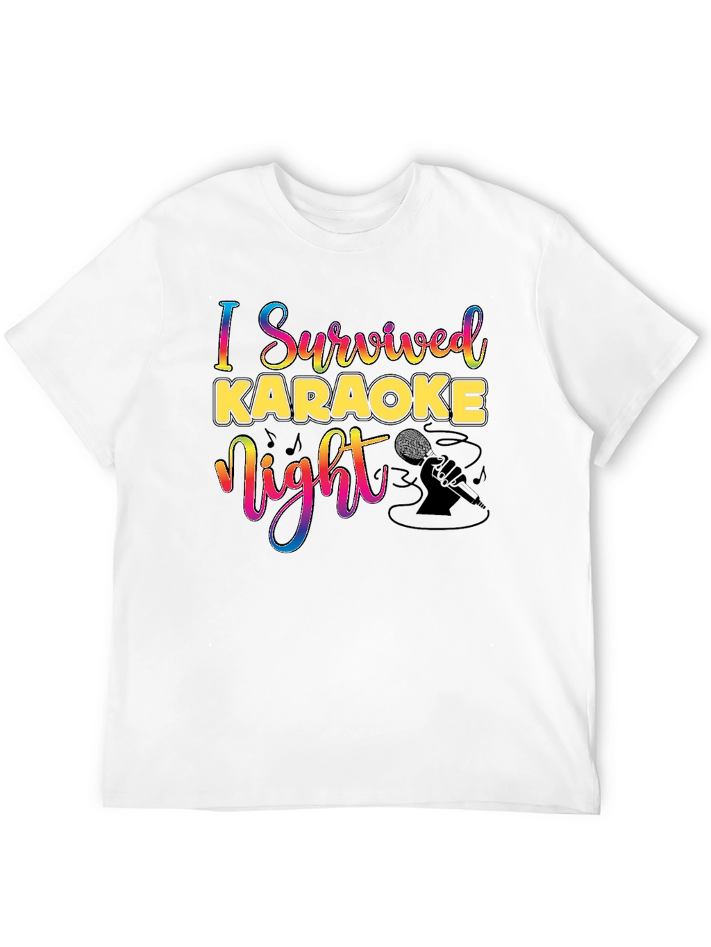 I Survived Karaoke Night Graphic Tee