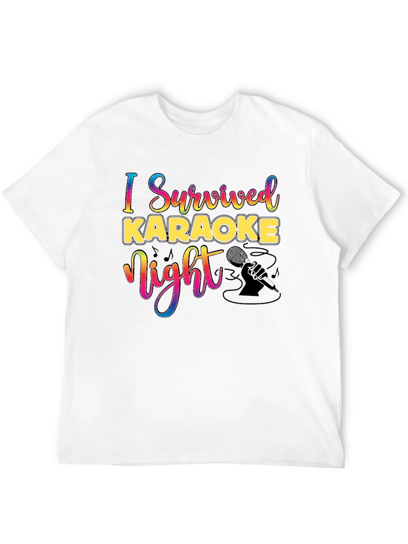 I Survived Karaoke Night Graphic Tee