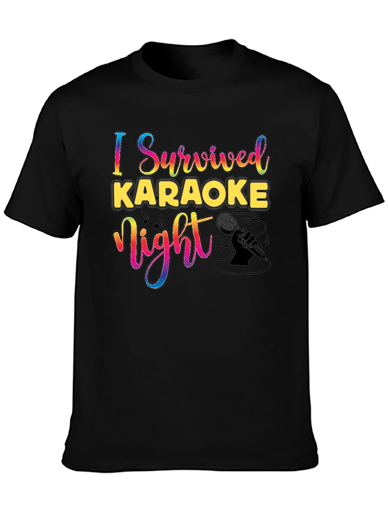 I Survived Karaoke Night Graphic Tee