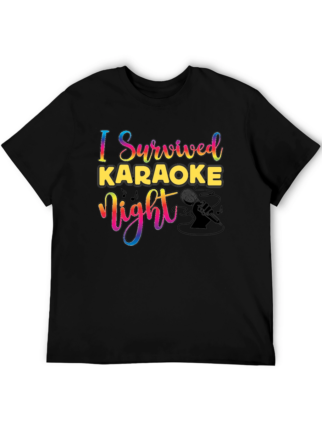 I Survived Karaoke Night Graphic Tee