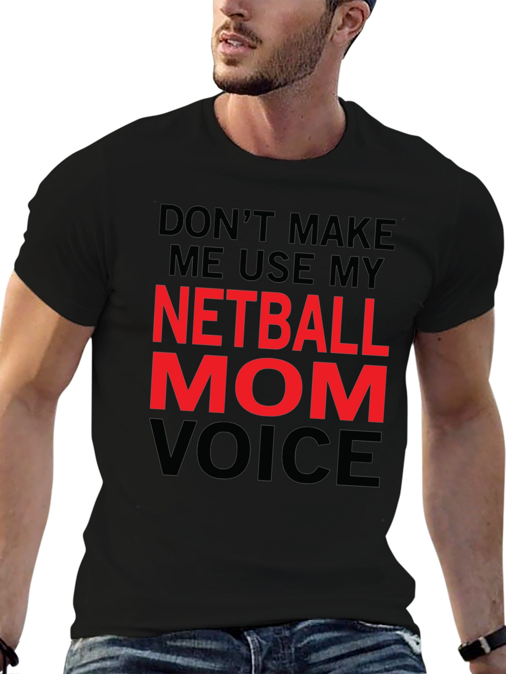 Netball Mom Voice T-Shirt