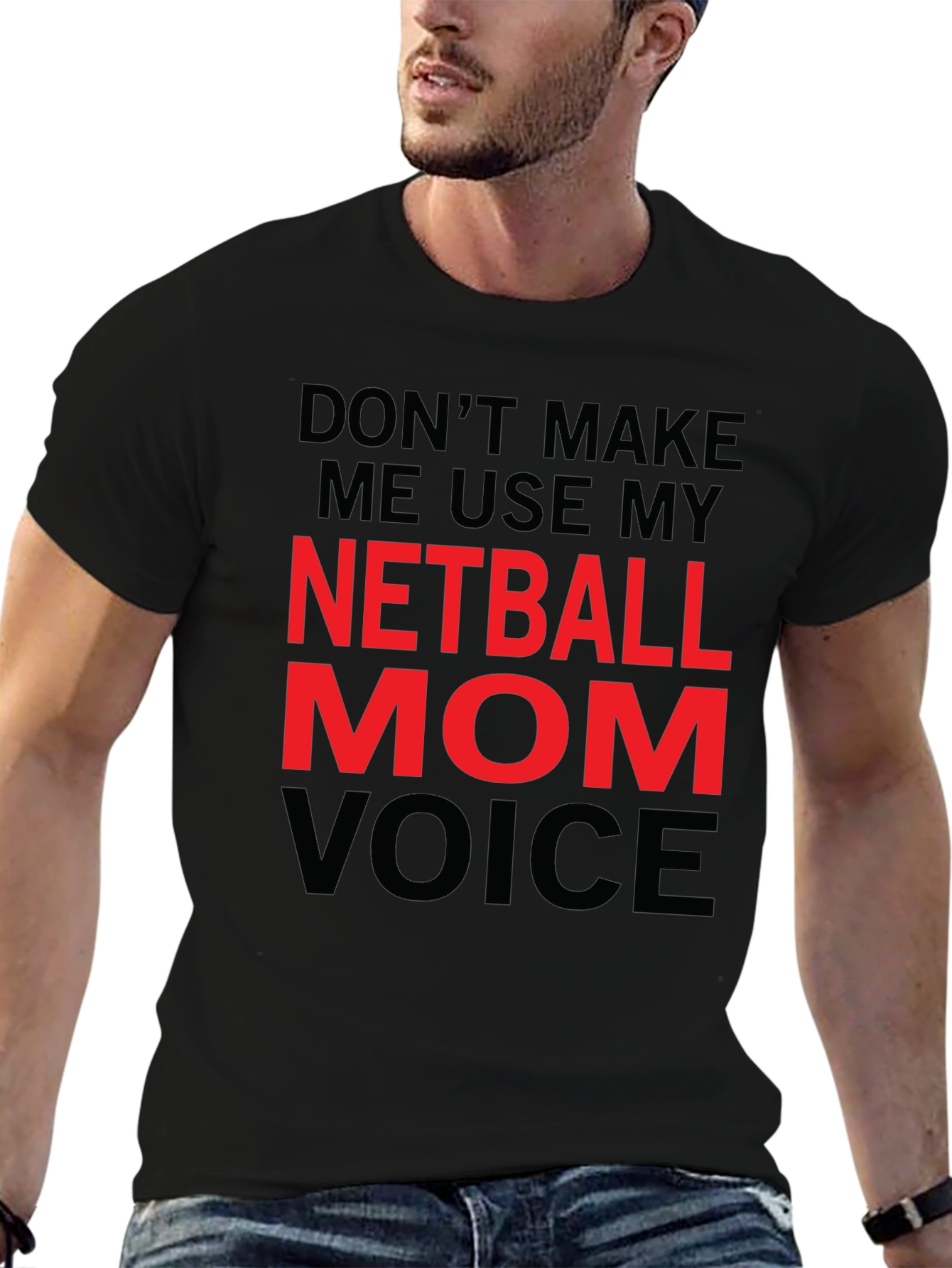 Netball Mom Voice T-Shirt
