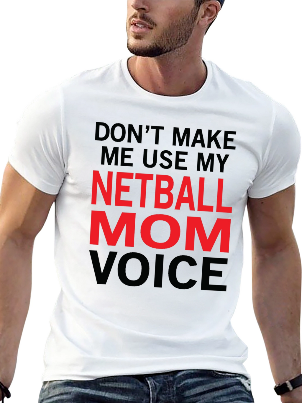 Netball Mom Voice T-Shirt