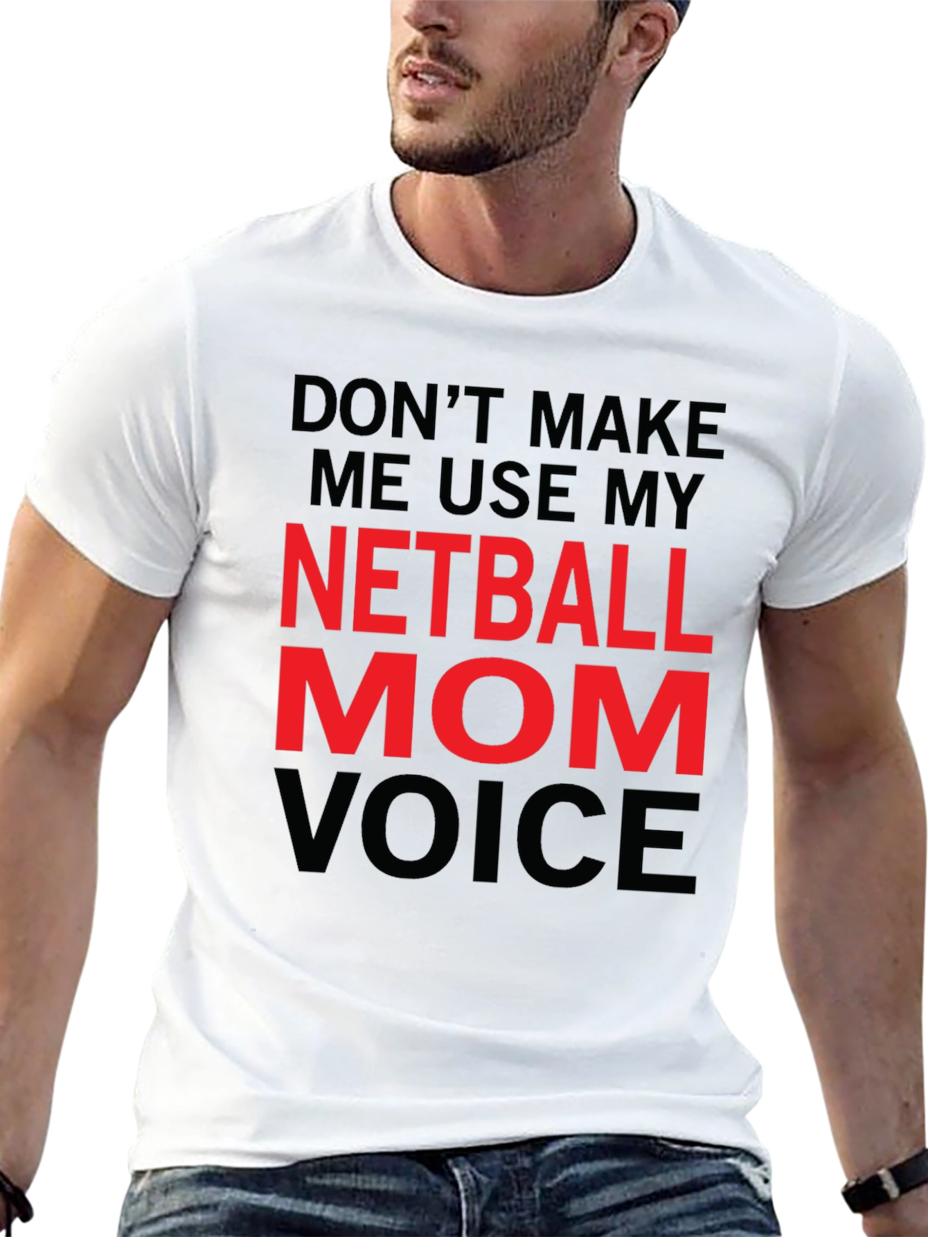 Netball Mom Voice T-Shirt