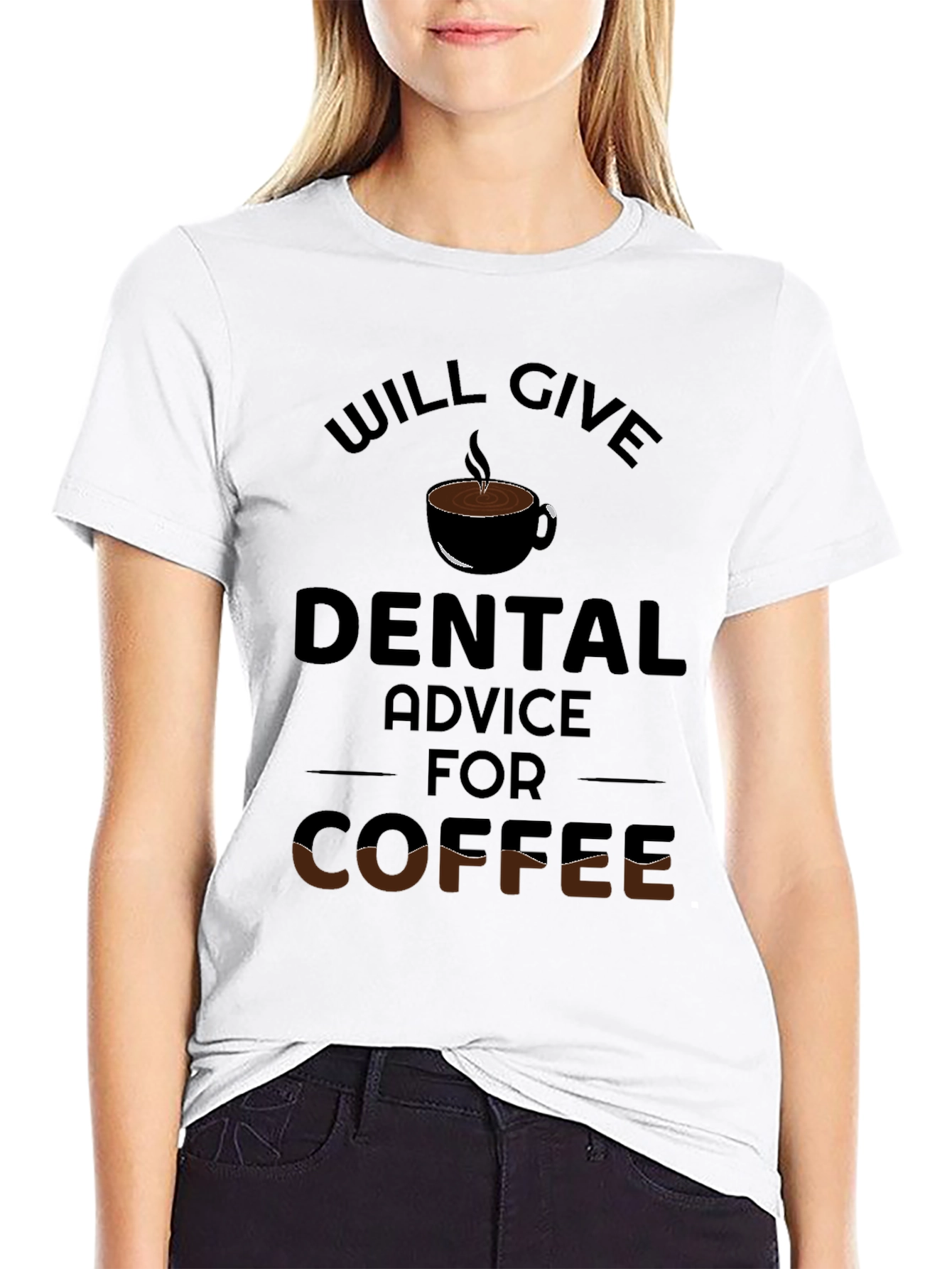Dental Advice for Coffee T-Shirt - Dentist Gift