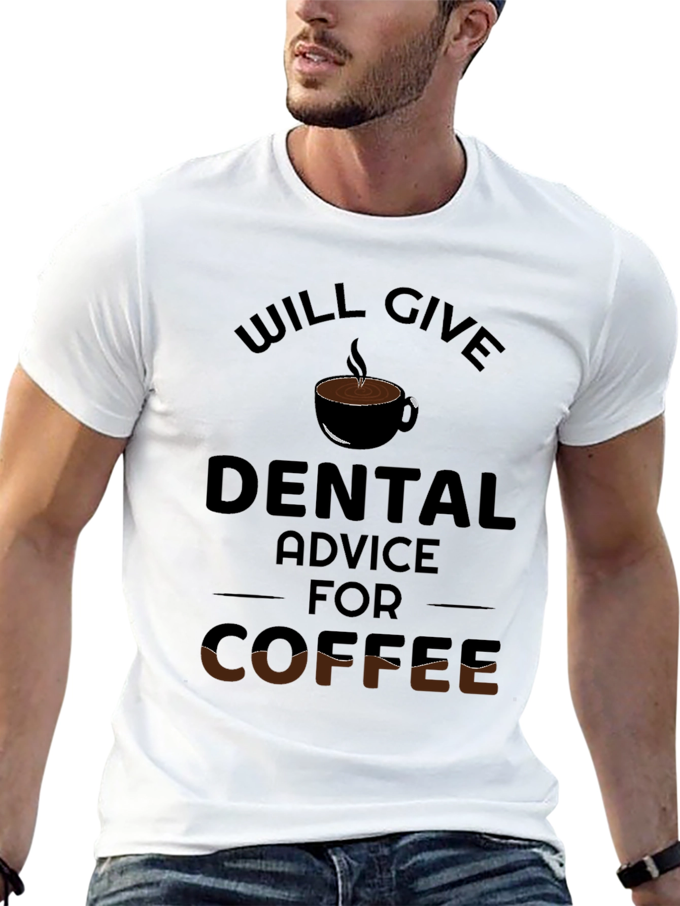 Dental Advice for Coffee T-Shirt - Dentist Gift