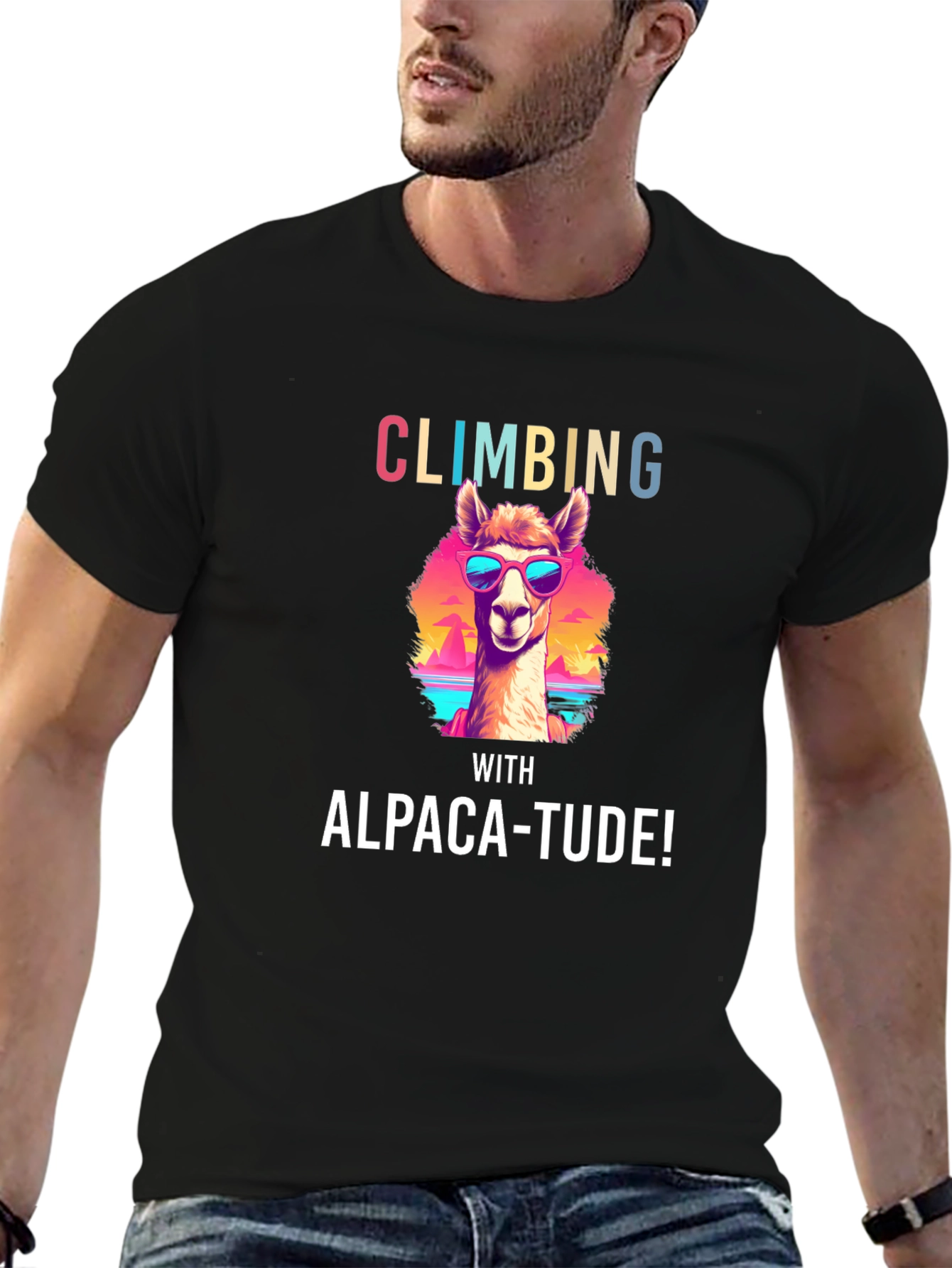 Alpaca-tude Climbing T-Shirt