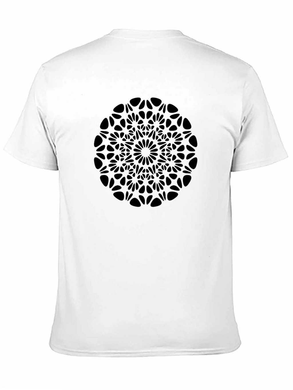 Black Mandala Graphic T-Shirt