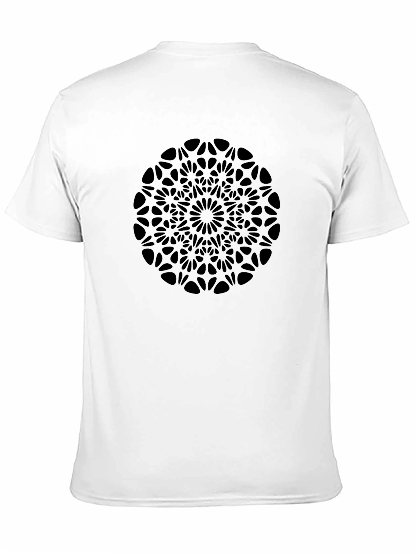 Black Mandala Graphic T-Shirt