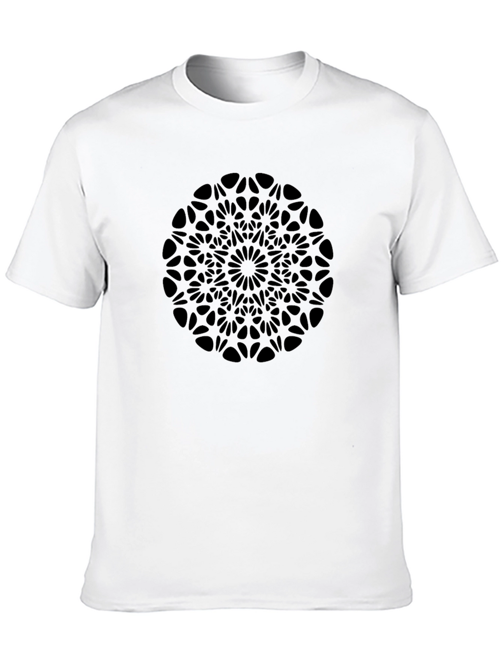 Black Mandala Graphic T-Shirt