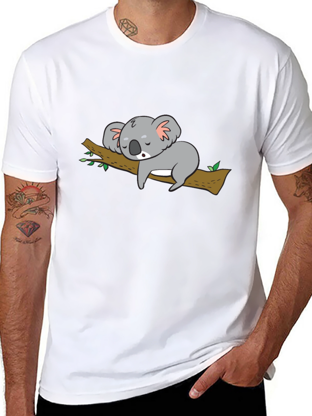 Koala Nap T-Shirt - Cute & Comfy