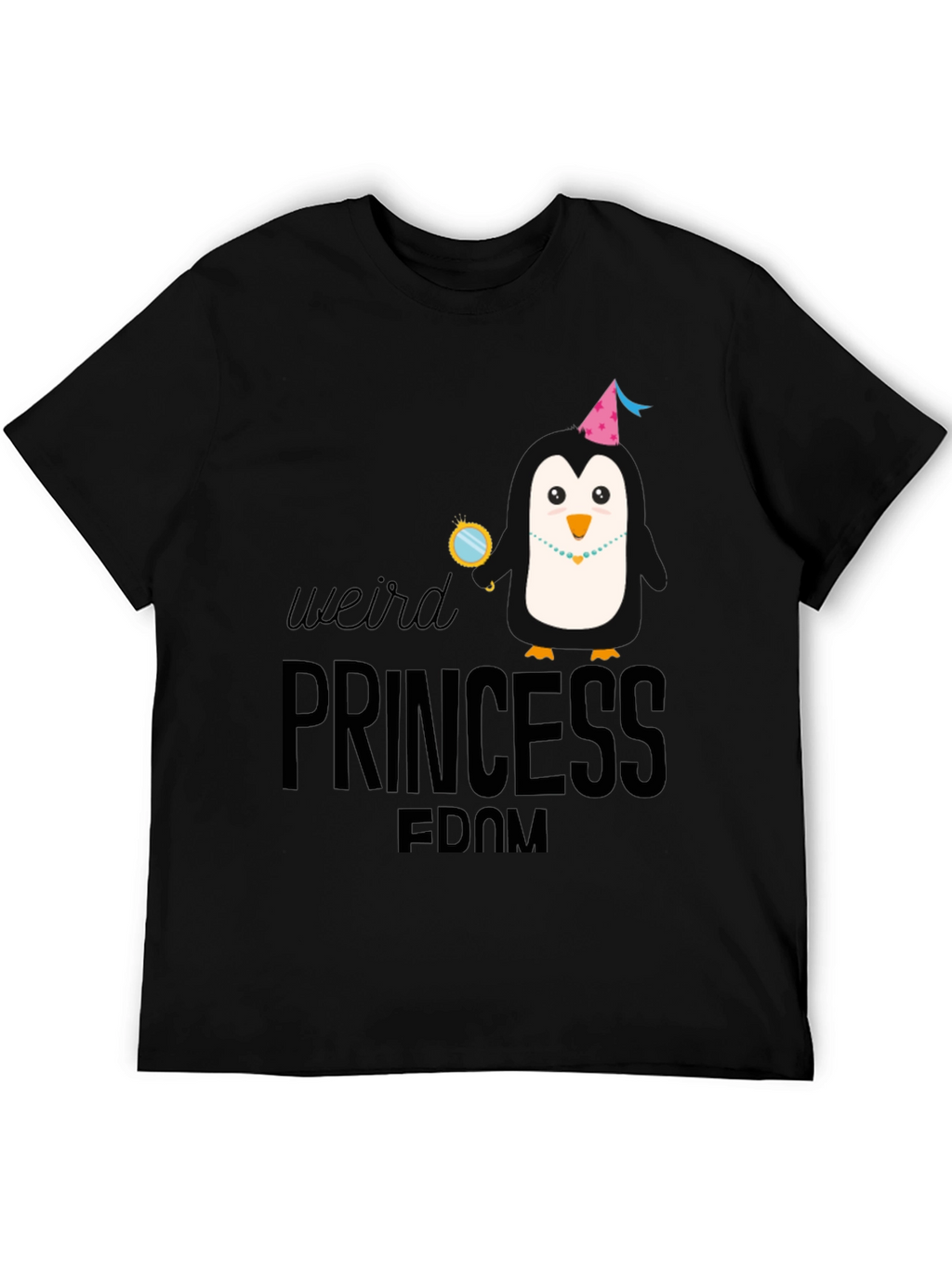 Weird Princess Penguin T-Shirt