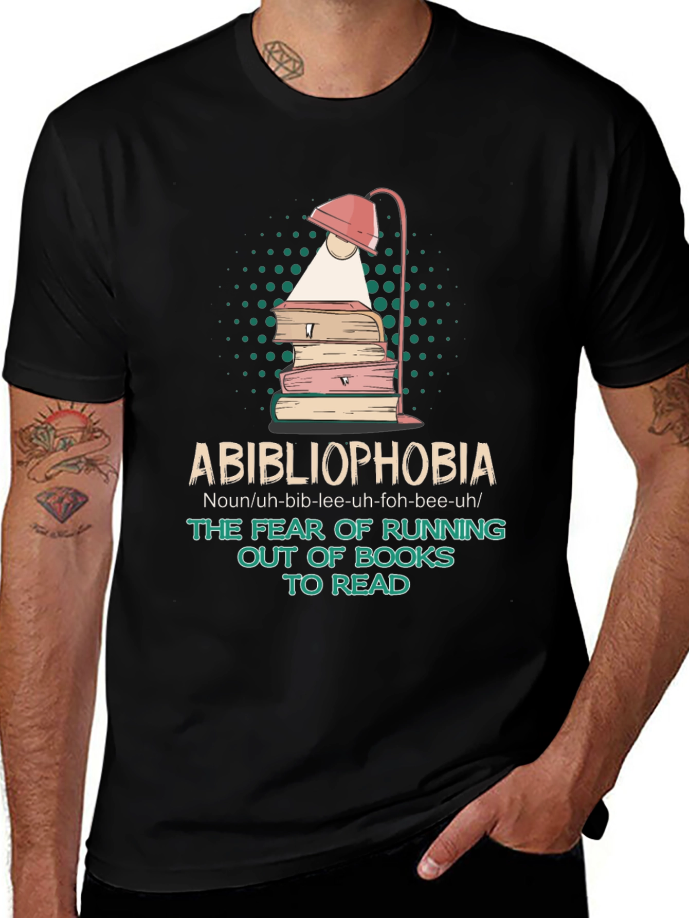 Abibliophobia T-Shirt - Book Lover Apparel