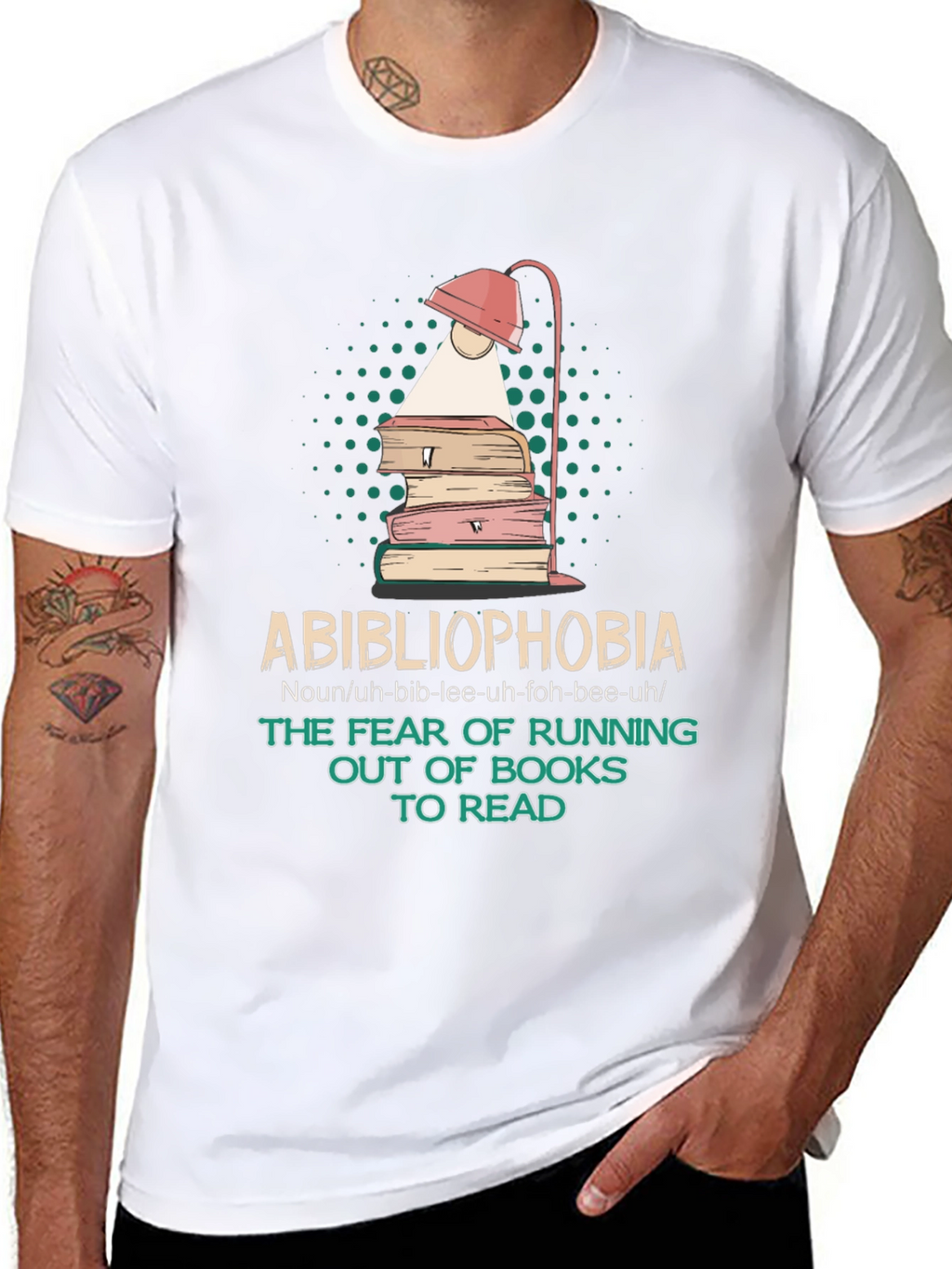 Abibliophobia T-Shirt - Book Lover Apparel