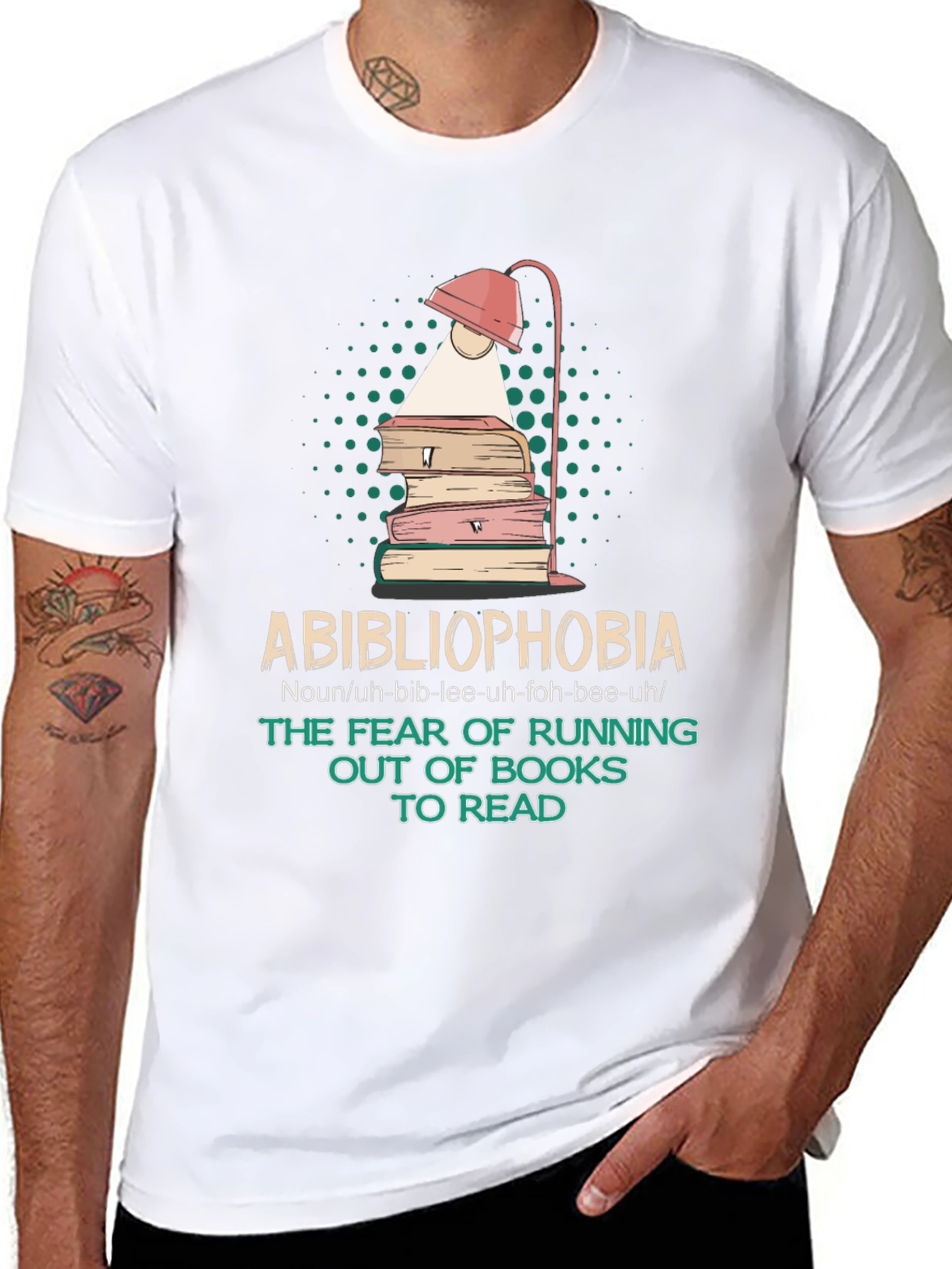 Abibliophobia T-Shirt - Book Lover Apparel